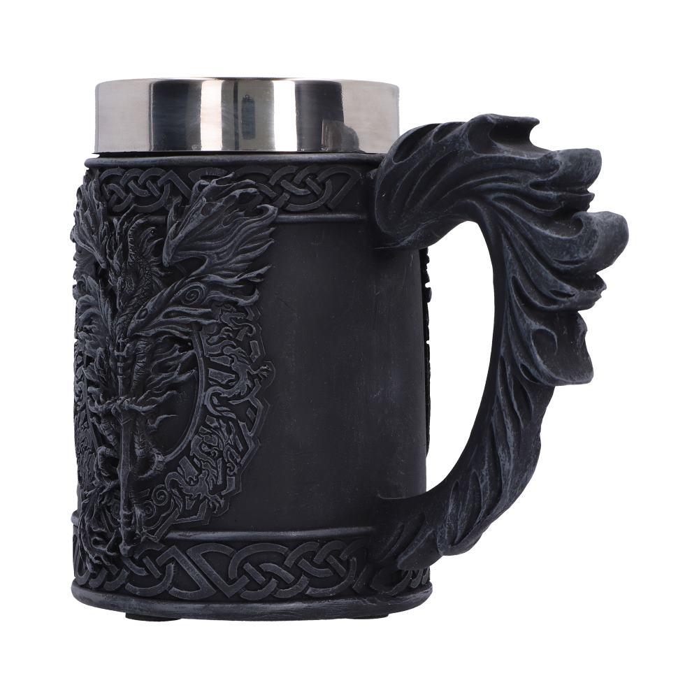 Dragon Blade Tankard From Ruth Thompson 14.6cm