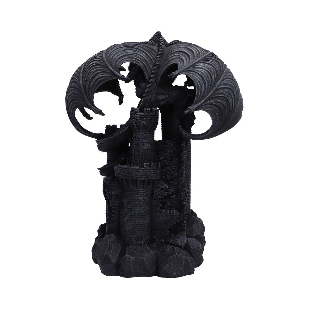 Darkwing Citadel Dragon Castle Sculpture 36.5cm