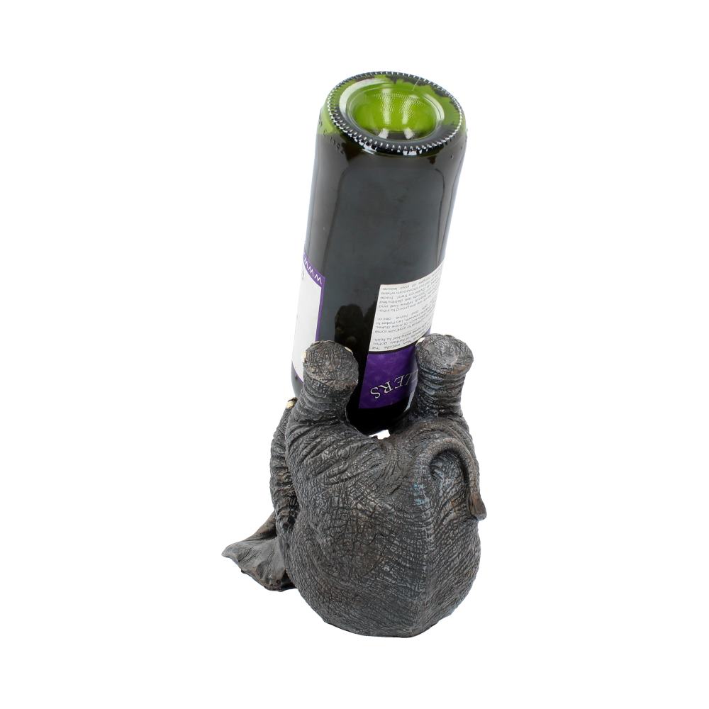 Grey Elephant Guzzler Wine Bottle Holder 23cm