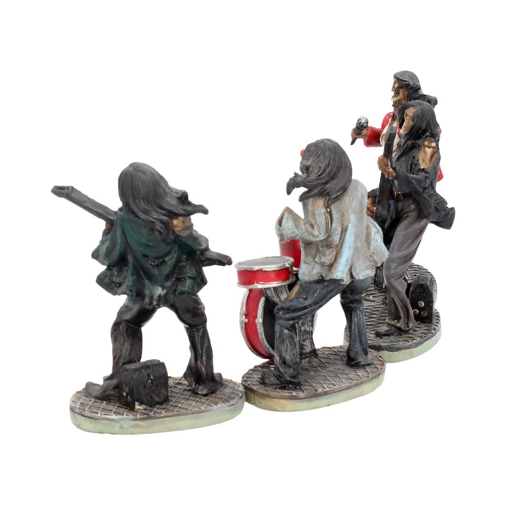 One Hell of a Band Figurine Set Drummer Bassist Guitarist Vocalist Ornament Set 10cm