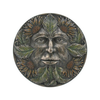 Bronzed Midsummer Tree Spirit Wall Plaque 14.5cm