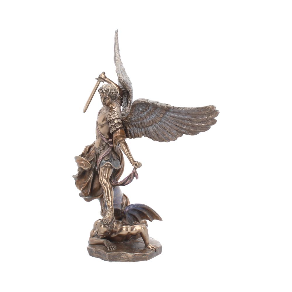 Bronzed Archangel Michael The Religious Warrior 37cm