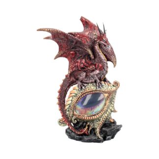 Eye of the Dragon Light Up Red Figurine Ornament 21cm
