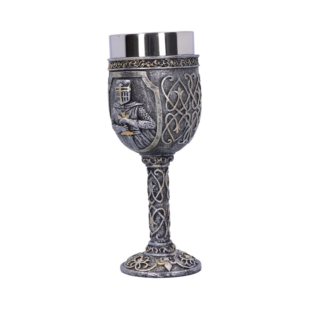 Armoured Medival Knight Soldier Goblet 19cm