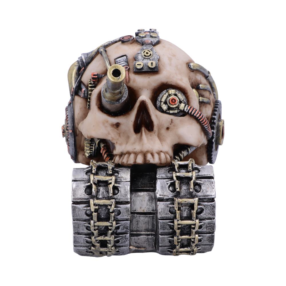 Techno Tank Steampunk Skull 16cm