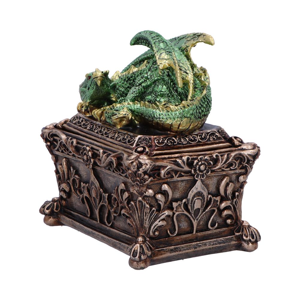 Guardian of the Hoard Dragon Trinket Box 13cm