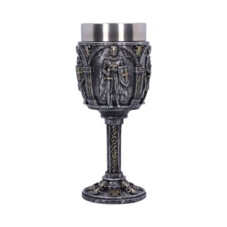 Galant Medieval Knight Metallic Goblet 19.7cm