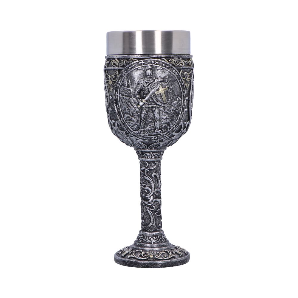 Knight of Honour Goblet Medieval Knight Drinkware 20.5cm