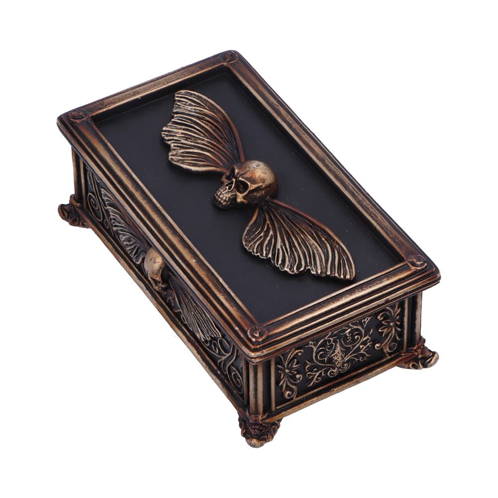 Death's Head Treasure Ornamental Box 14.5cm