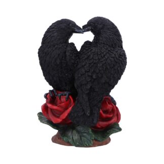 Raven Romance Decorative Resin Figurine 20cm