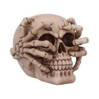 Cracked Decorative Resin Skull 15cm