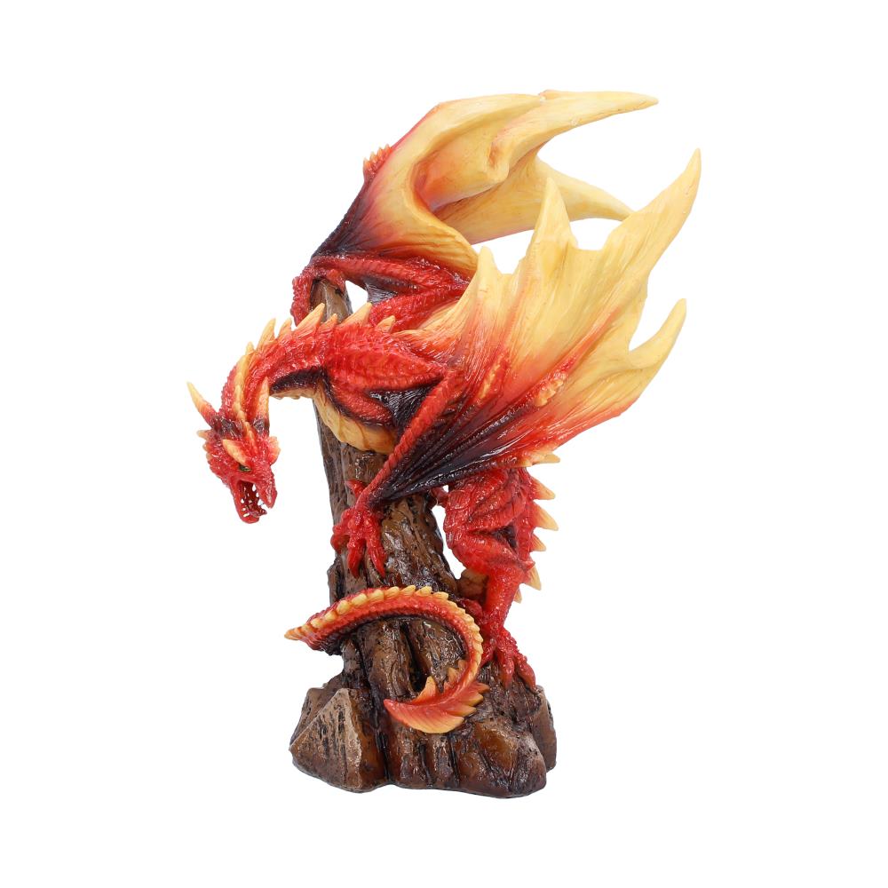 Vermilion Inferno Dragon Figurine 22.5cm