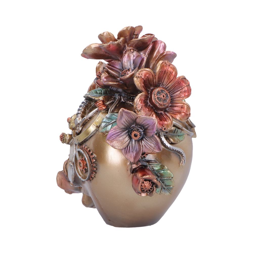 Clockwork Bloom Steampunk Skull 16cm