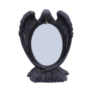 Raven Standing/Wall Hanging Mirror 30.2cm