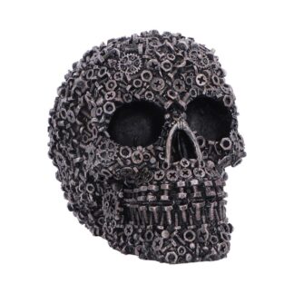 Screwed Skull Figurine 12cm