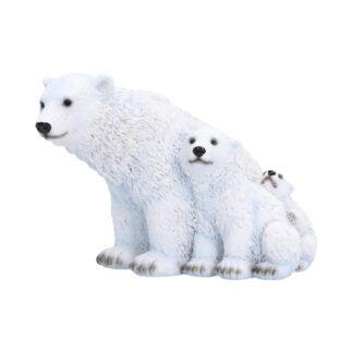 Polar Bear Family Figurine 11.2cm