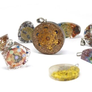 Orgonite Power Pendant - Pentagon Chakra