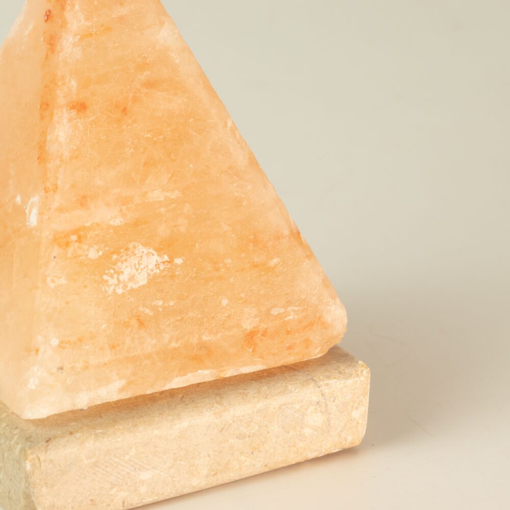 Quality USB Pyramid Salt Lamp - 9 cm (single)