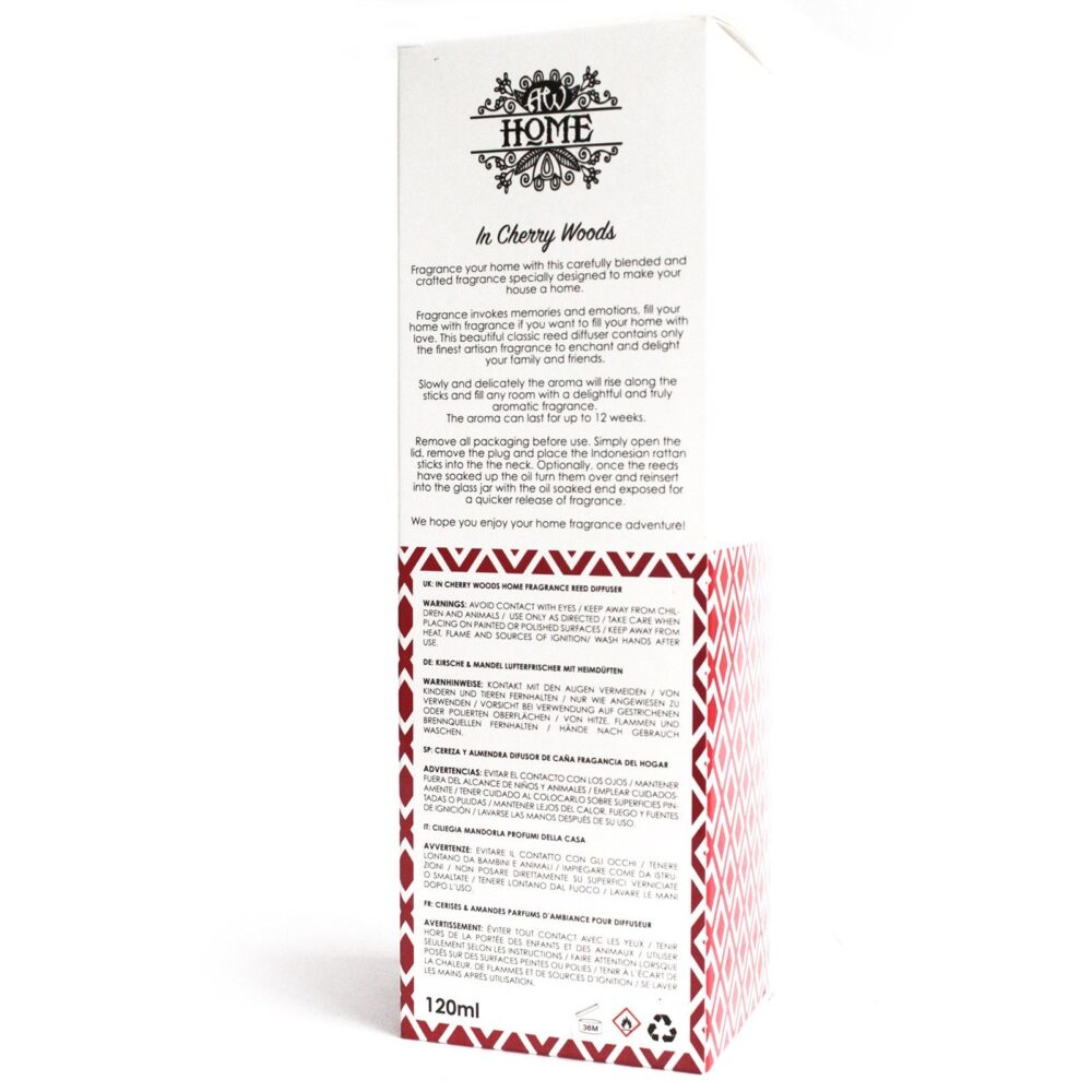 120ml Reed Diffuser - In Cherry Woods