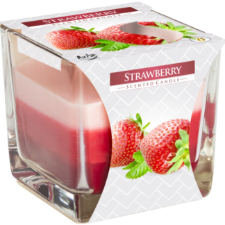 Rainbow Jar Candle - Strawberry