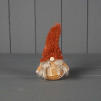 Orange Fabric Gonk with Bunches