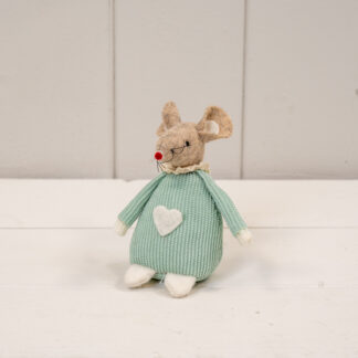 Short Green Fabric Mouse