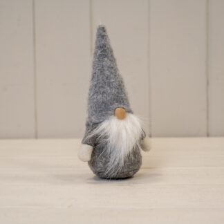 Grey Woolly Gonk with Beige Beard