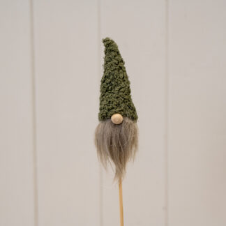 Green Boucle Style Gonk on Pick