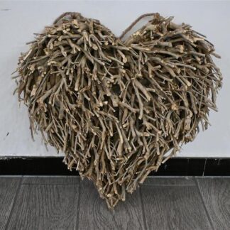 Tea branch heart deco