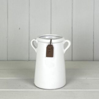 White For You" Vase H14cm"