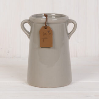 Grey For You" Vase H14cm"