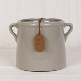 Grey For You" Vase"