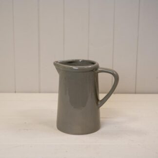 Large Grey Ceramic Jug