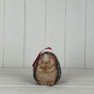 Polyresin hedgehog decoration size