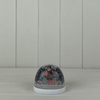 Snow Globe with Santa and Reindeer