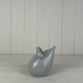 Grey Ceramic mouse size