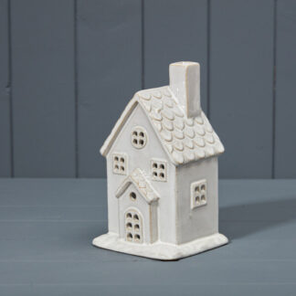Ceramic House Tealight Holder