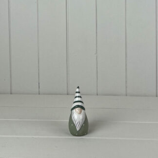 Light Green/White Ceramic Gonk Decoration