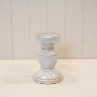 Natural Ceramic Candle Holder Medium