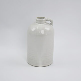 Natural Stoneglazed Short Jug Shaped Vase