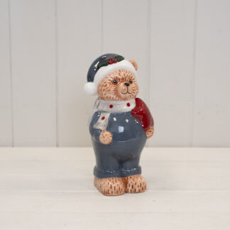 Satchville Bear in Winter Blue