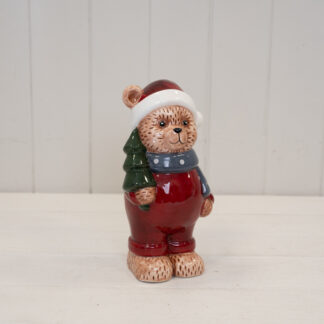 Satchville Bear in Traditional Red