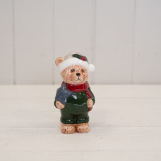 Forest Green Satchville Bear