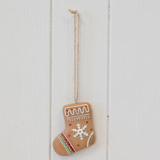 Gingerbread Hanging Stocking