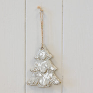 Ceramic Natural Hanging Christmas Tree