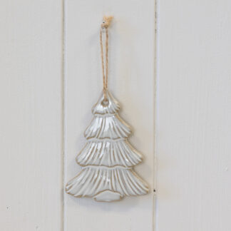 Ceramic Natural Hanging Christmas Tree