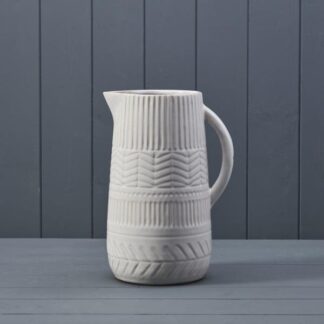 White Ceramic Jug