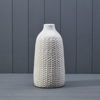 White Ceramic Vase