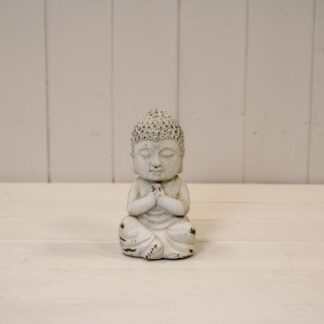 White Praying Buddha