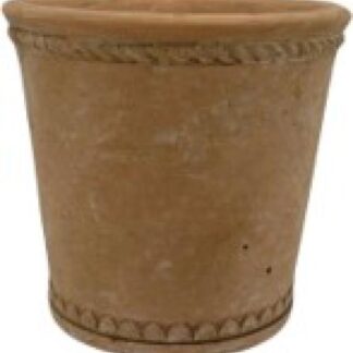 Terracotta Tapered Cement Pot